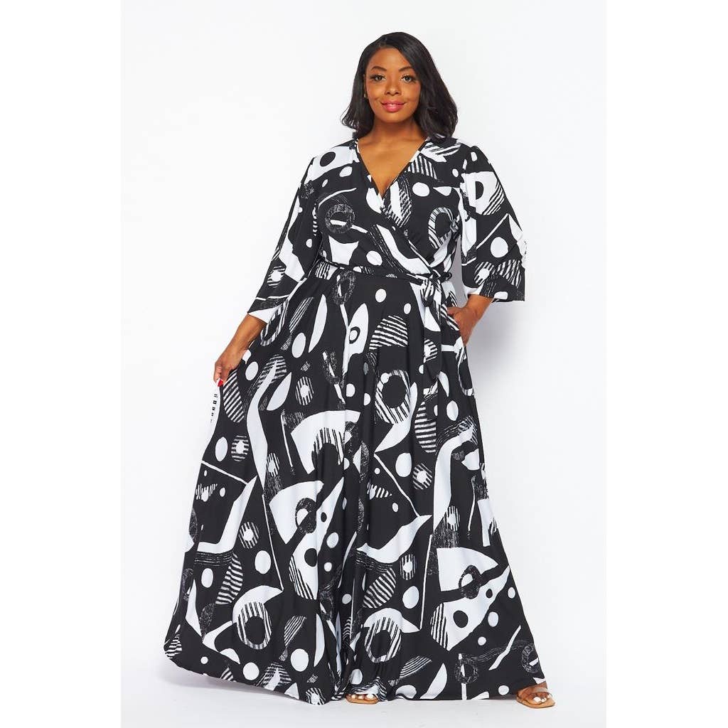 Plus Size Clothing Maxi Dress 3X