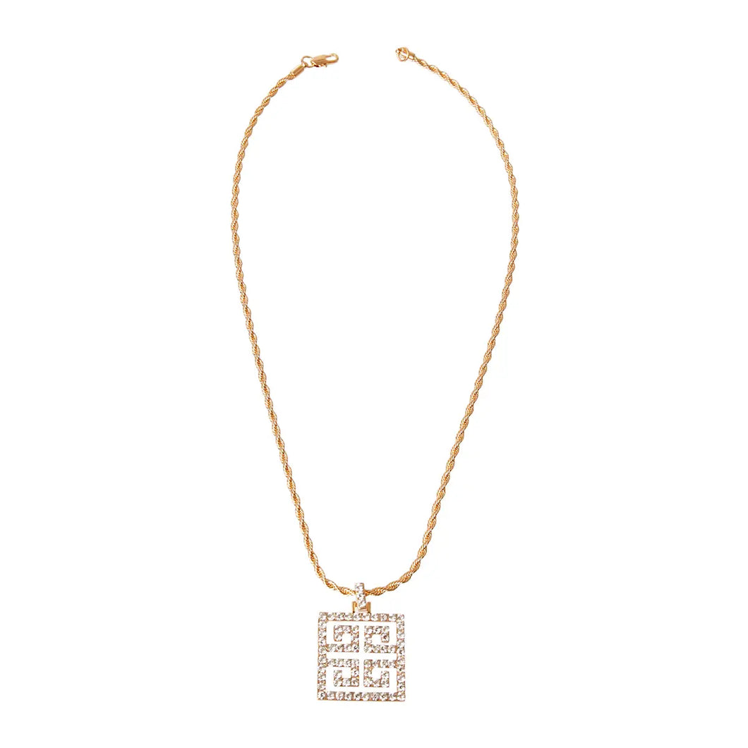 Greek Pendant Necklace