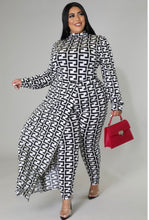 Load image into Gallery viewer, Plus Size Printed Angle 2pc Set