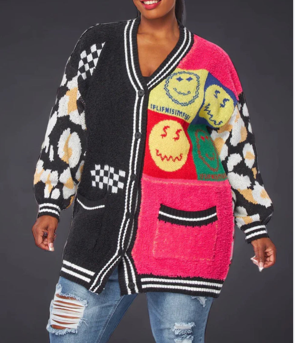 ISmile Oversized Sweater