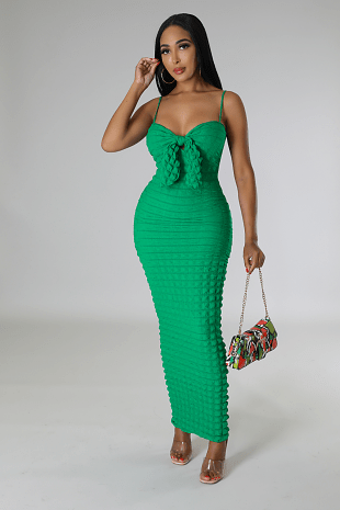 Green Be Bop Dress