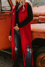 Load image into Gallery viewer, Fringe Suede Vest
