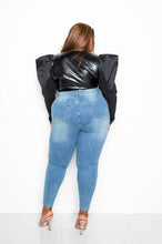 Load image into Gallery viewer, POWER SHOULDER WRAPPED JACKET
