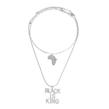 Load image into Gallery viewer, Black Is King Necklace
