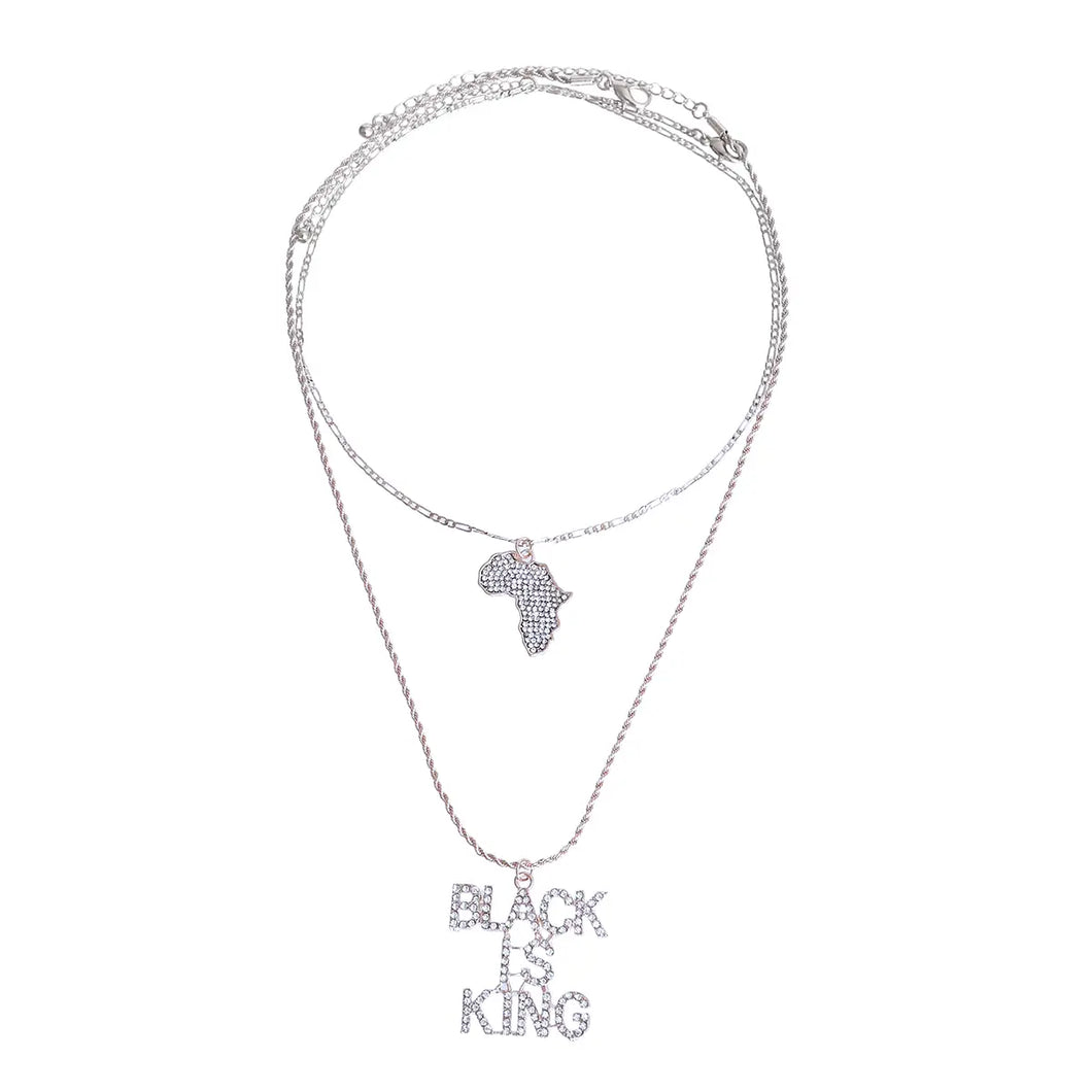 Black Is King Necklace