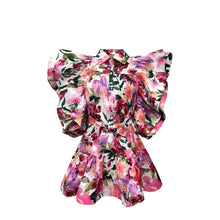 Load image into Gallery viewer, Secret Blossom Flounced Flare Dress
